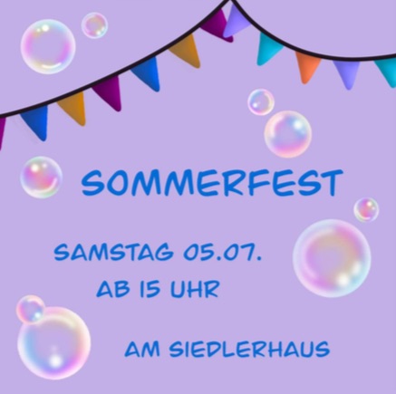 Sommerfest am 05.07.
