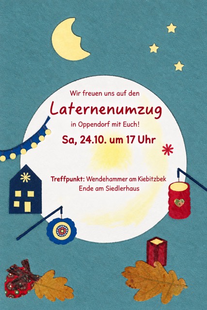 Laternelaufen am 24.10.