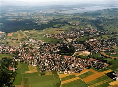 Luftaufnahme Rielasingen - Worblingen