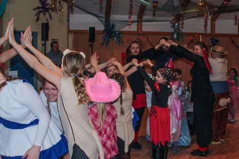 Kinderfasching am 03.02.2019 im Gemeindehaus in der Ahrensbökerstraße.