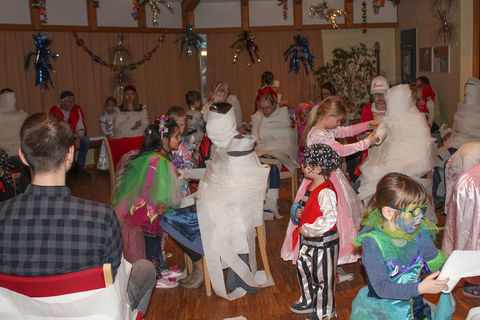 Kinderfasching am 03.02.2019 im Gemeindehaus in der Ahrensbökerstraße.