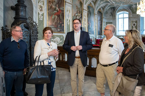 Rats- und Audienzsaal, Rathaus Lübeck.