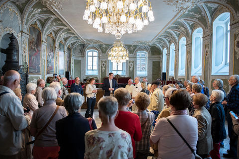 Rats- und Audienzsaal, Rathaus Lübeck.