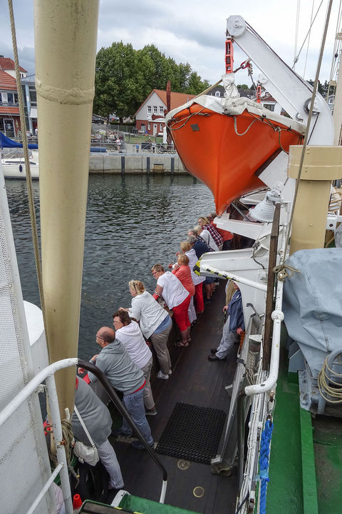 Fahrt mit dem Feuerschiff Fehmarnbelt