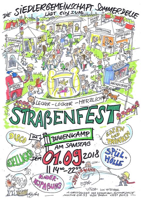 Straßenfest auf dem Duwenkamp