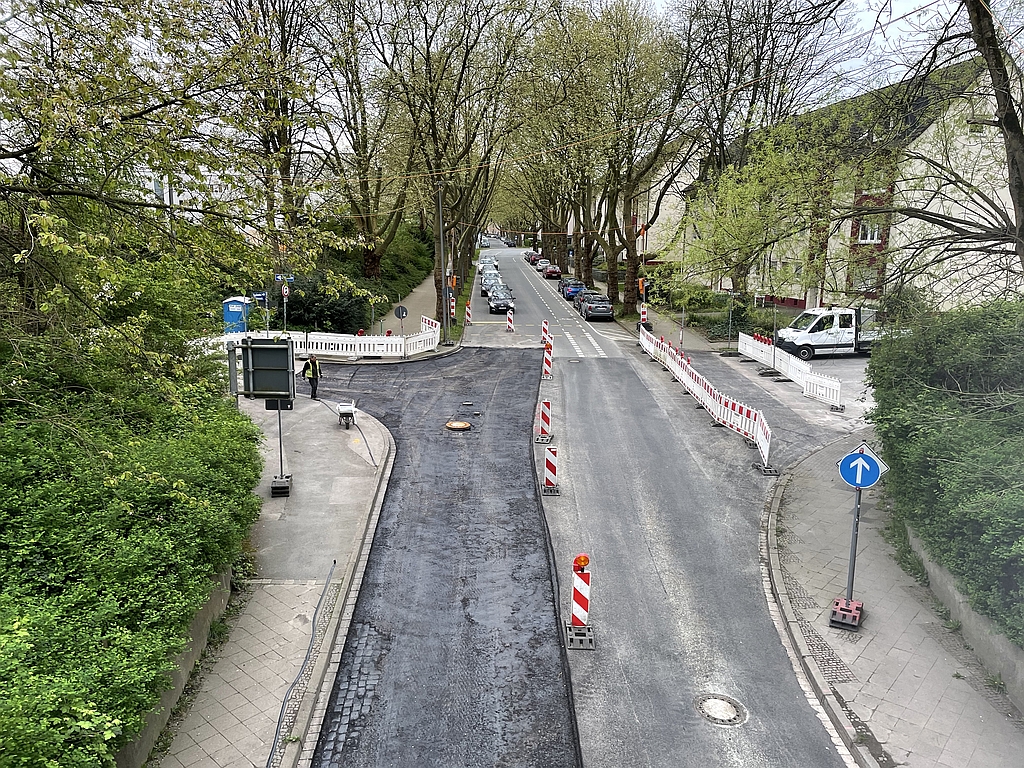 Baustelle Parkstraße