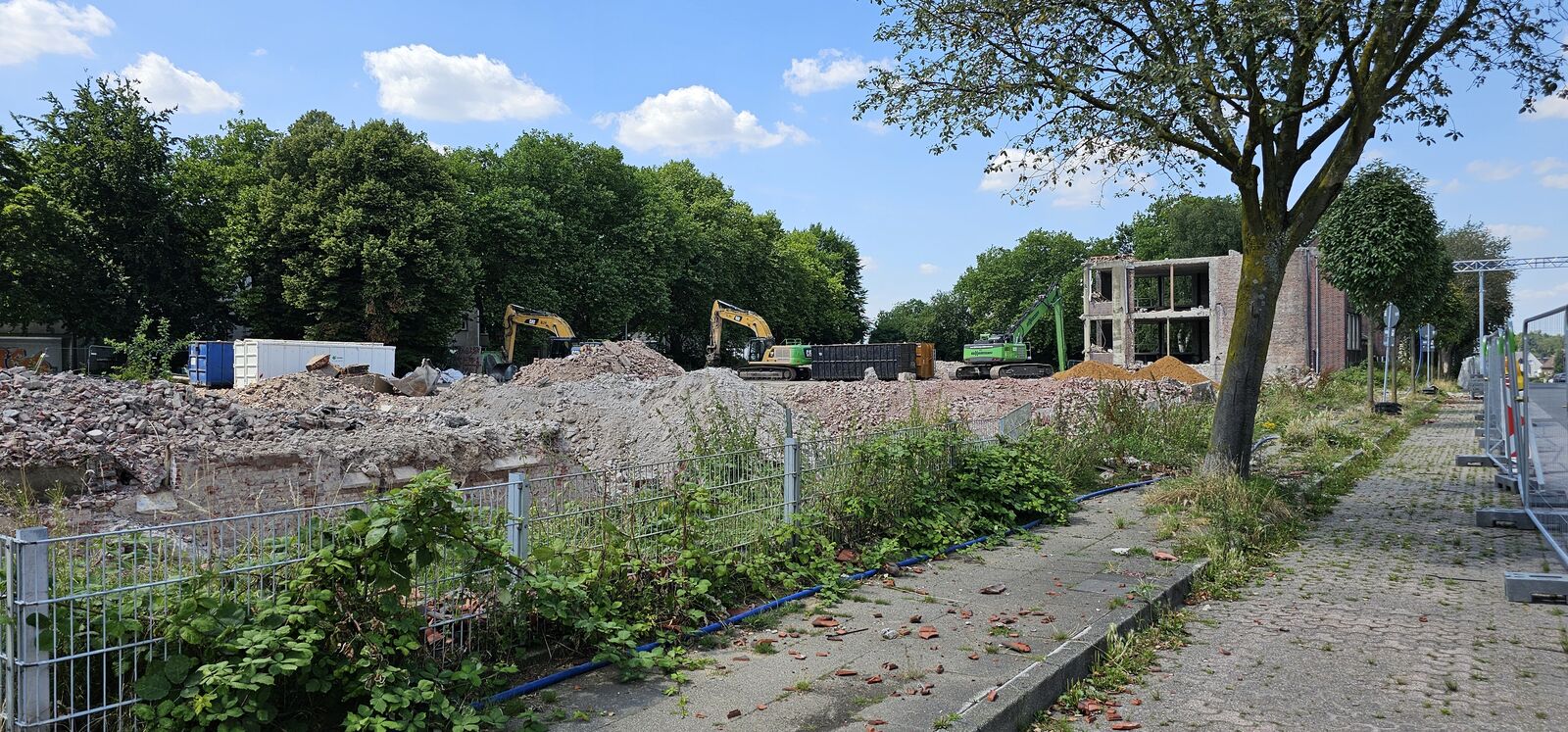 Bagger sorgen für neuen Durchblick