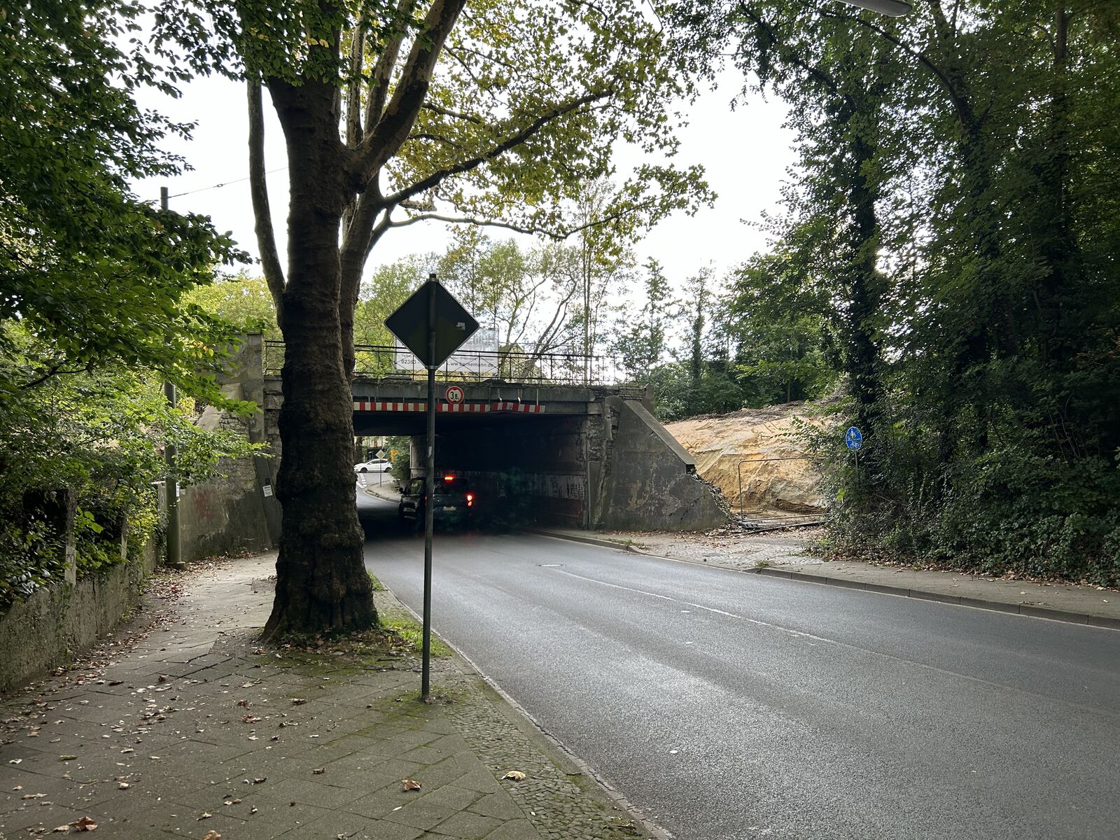 Brücke vor Abriss vom Aschenbruch