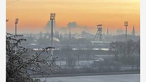Blick über das Lohrheide Stadion
