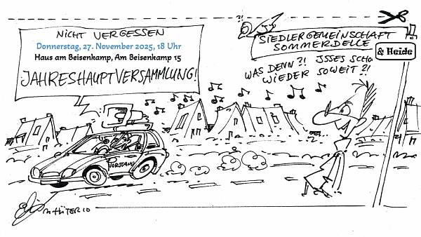 Themenbild: JHV - 27.11.25 - 18 Uhr