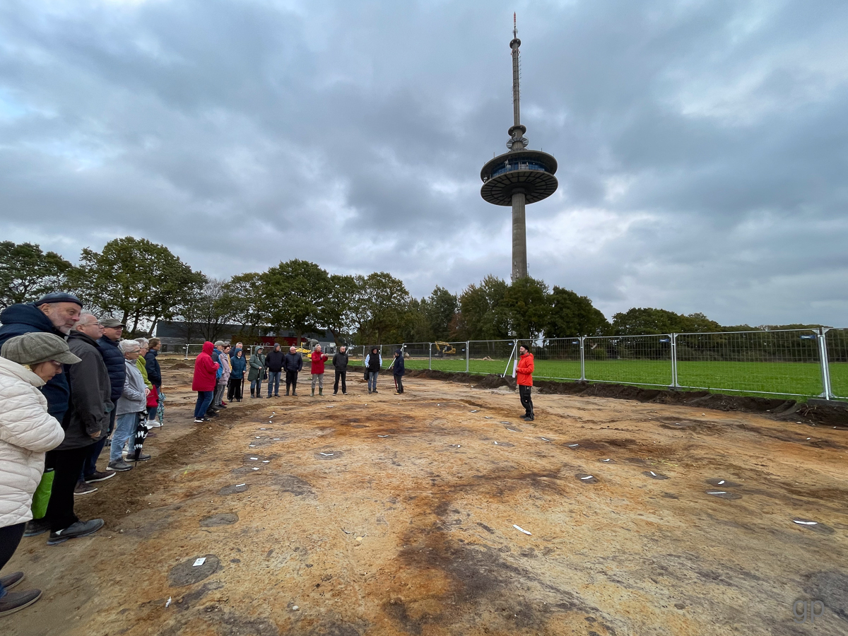 Grundriss mit Gründungspfählen