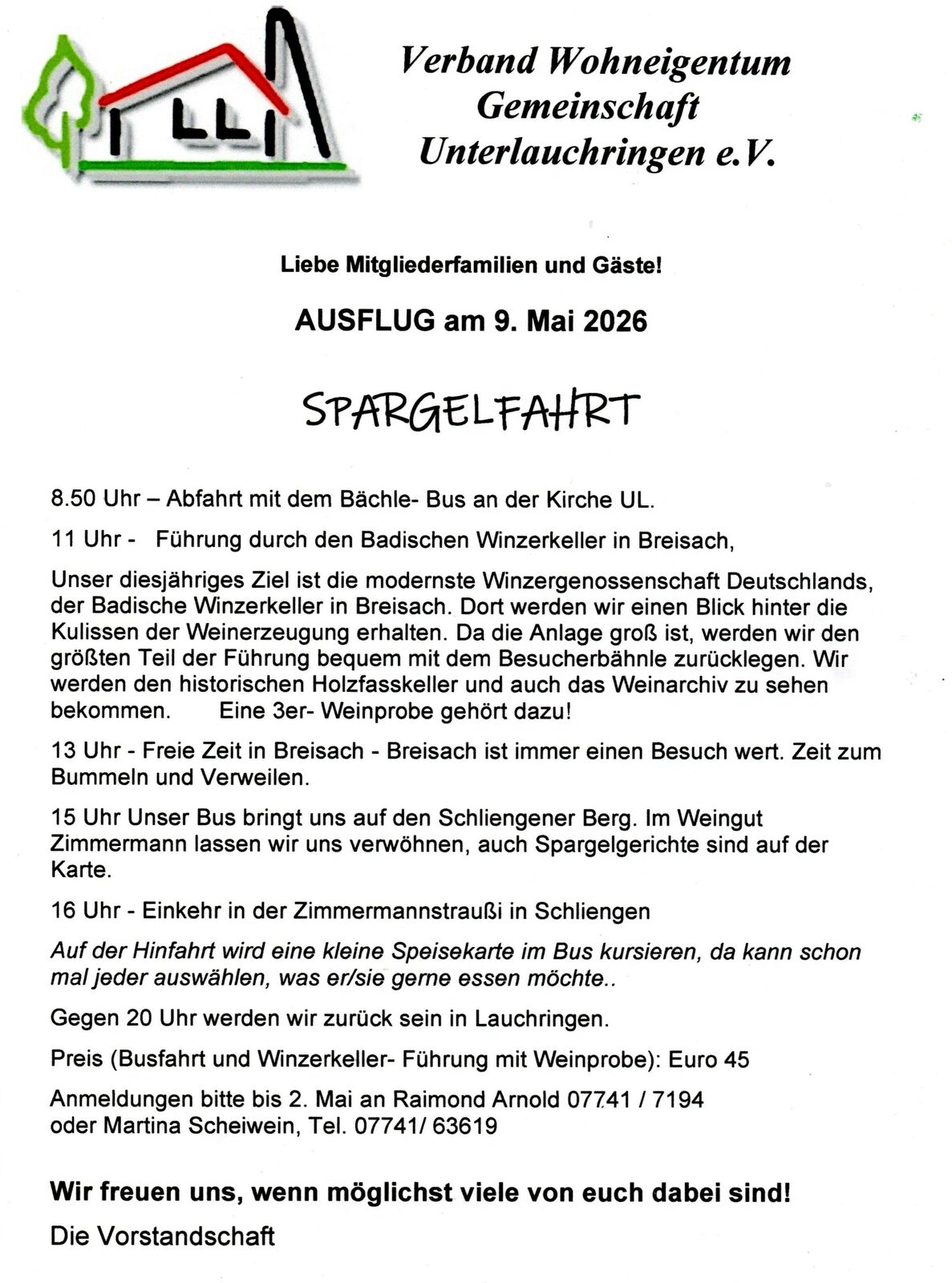 Spargelfahrt