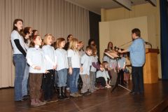 Kinderchor in Aktion