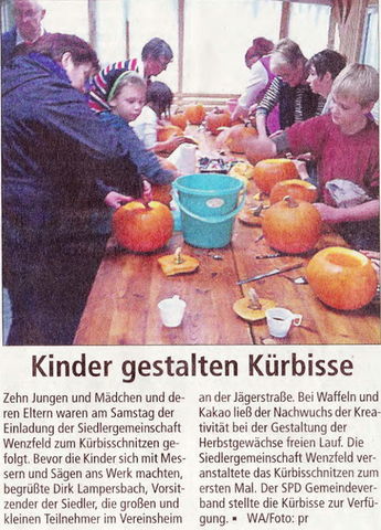 Zeitungsbericht