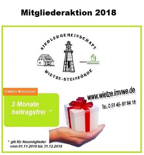 Mitgliederaktion 2018