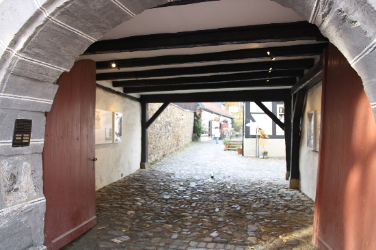 Innenhof des Hospitz
