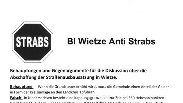 Themenbild: Abschaffung der Strabs