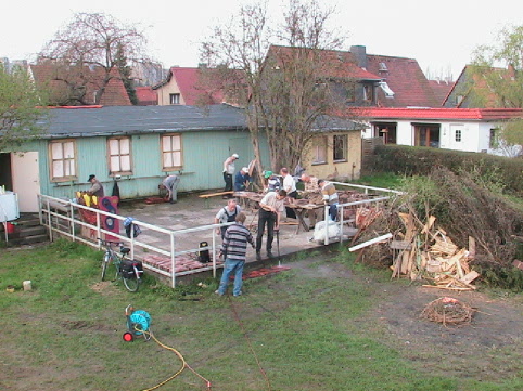 Arbeitseinsatz am 22. April 2006