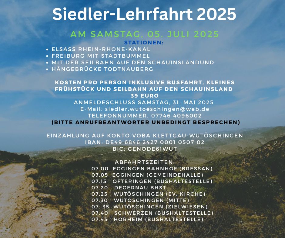 Aktionen 2025