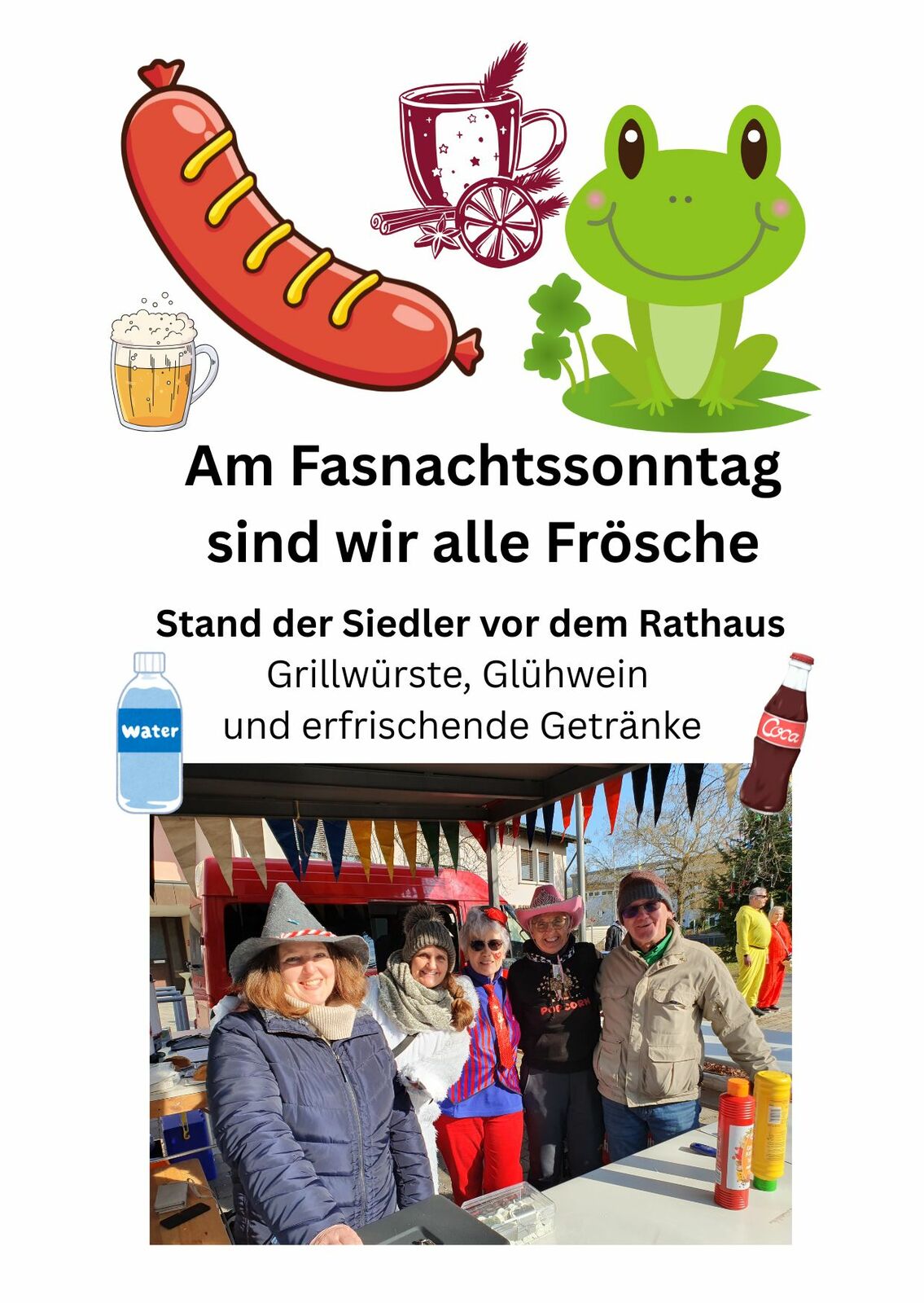 Stand der Sieder am Fasnachtssonntag