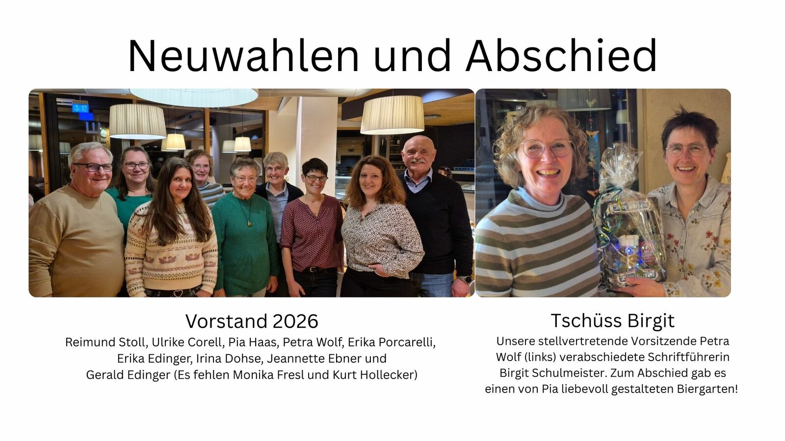 Jahreshauptversammlung 2026