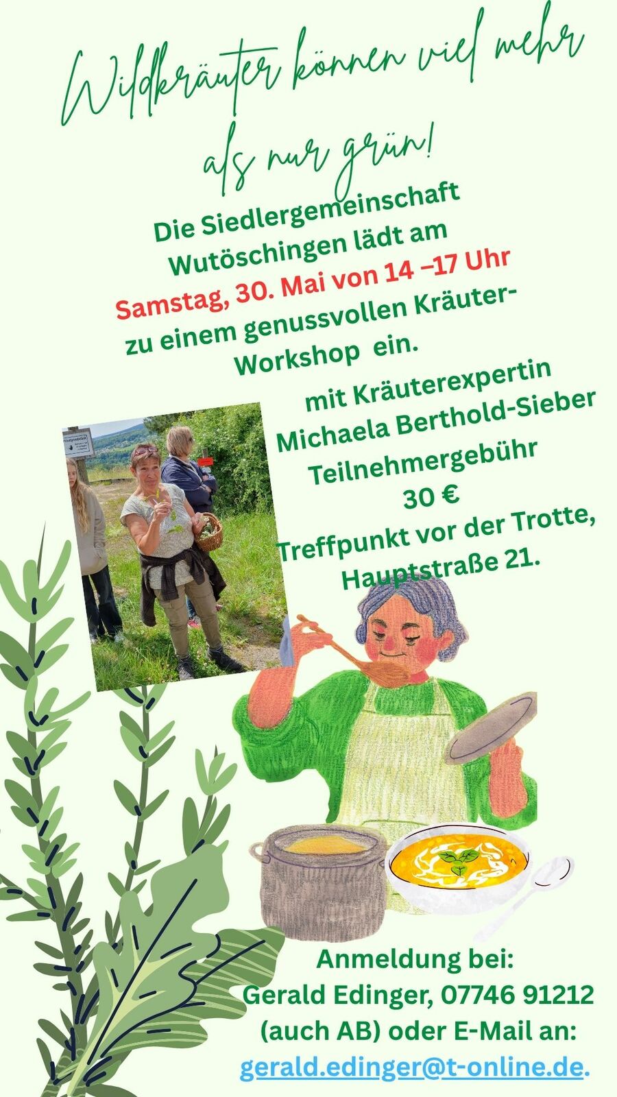 Kräuter-Workshop bei den Siedlern