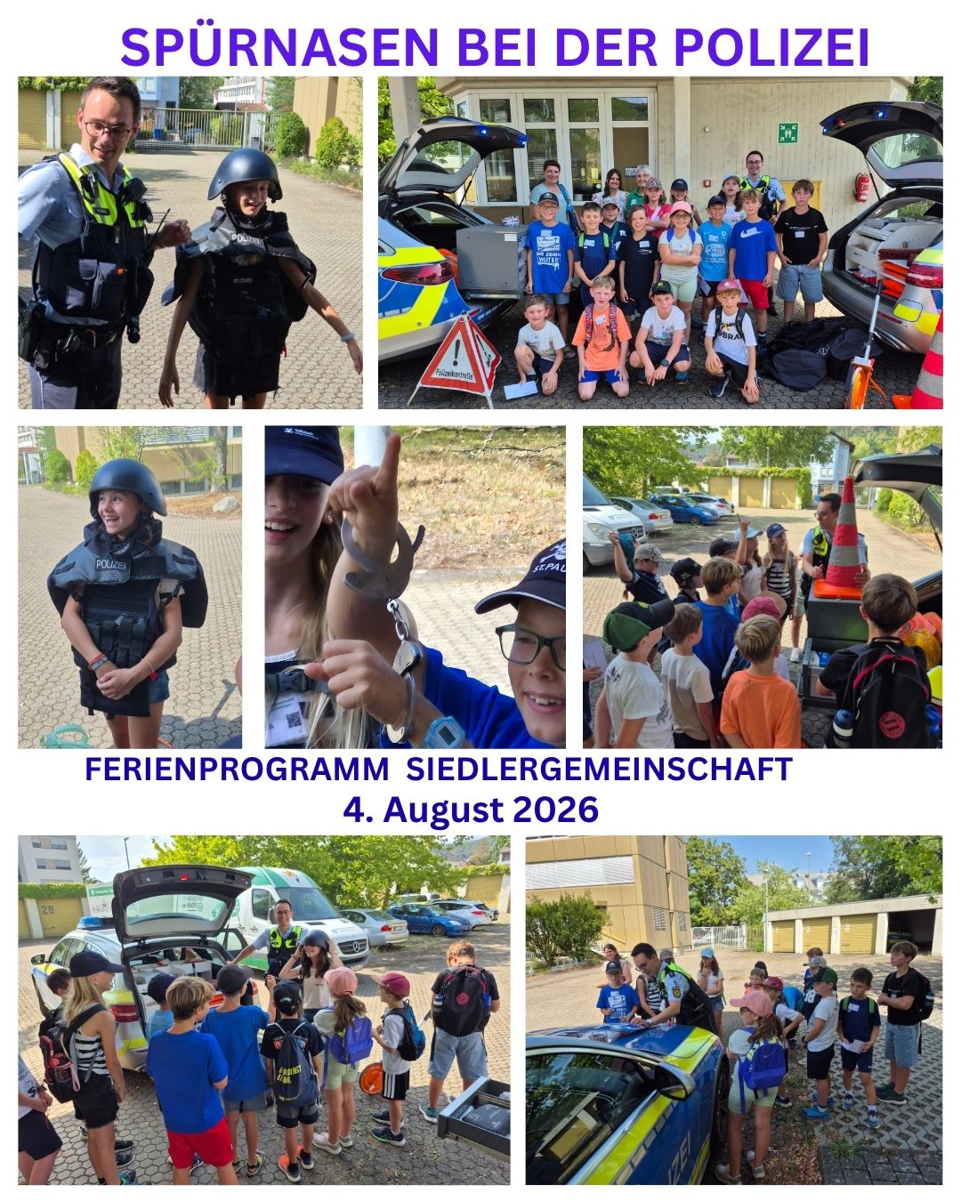 Spürnasen bei der Polizei in Tiengen