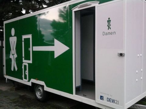 WC Wagen Seite Damen