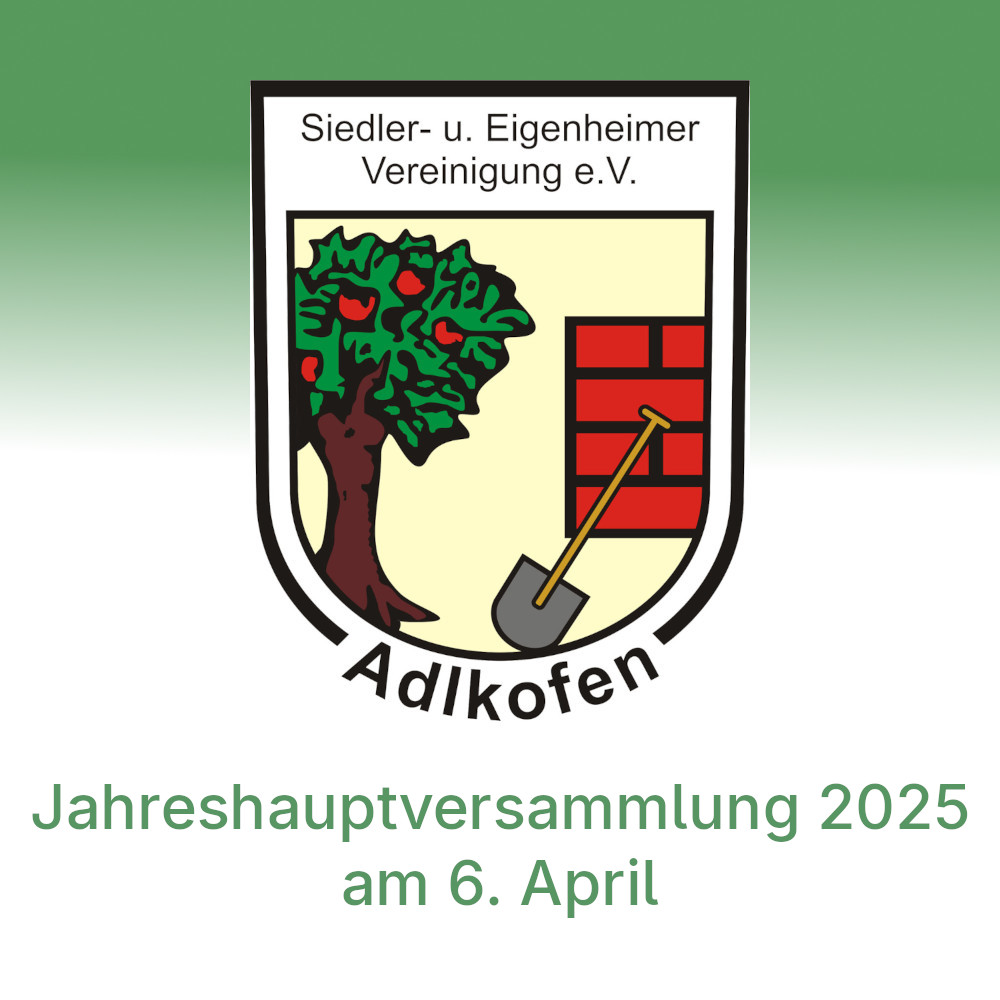 Jahreshauptversammlung 2025