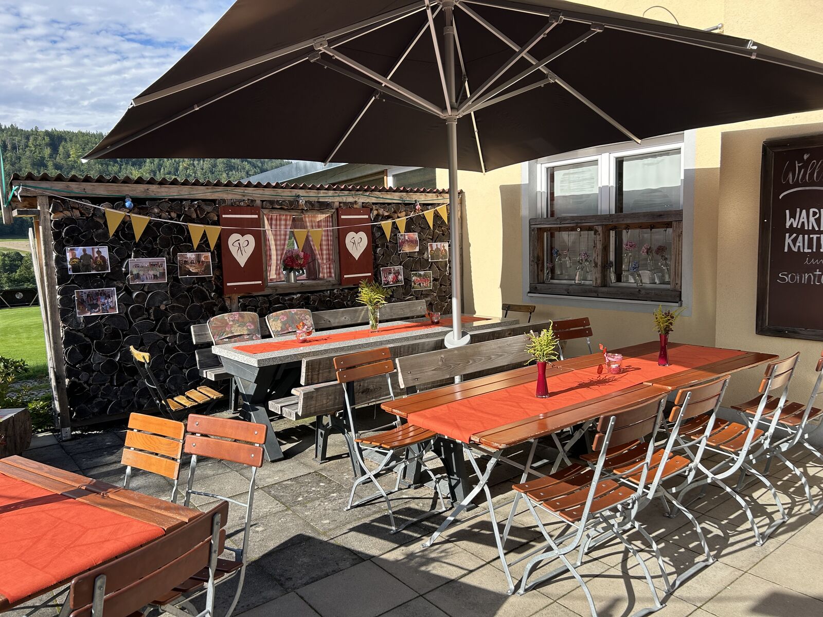 Dorfgärtla am Sportheim des SV Röhrenhof