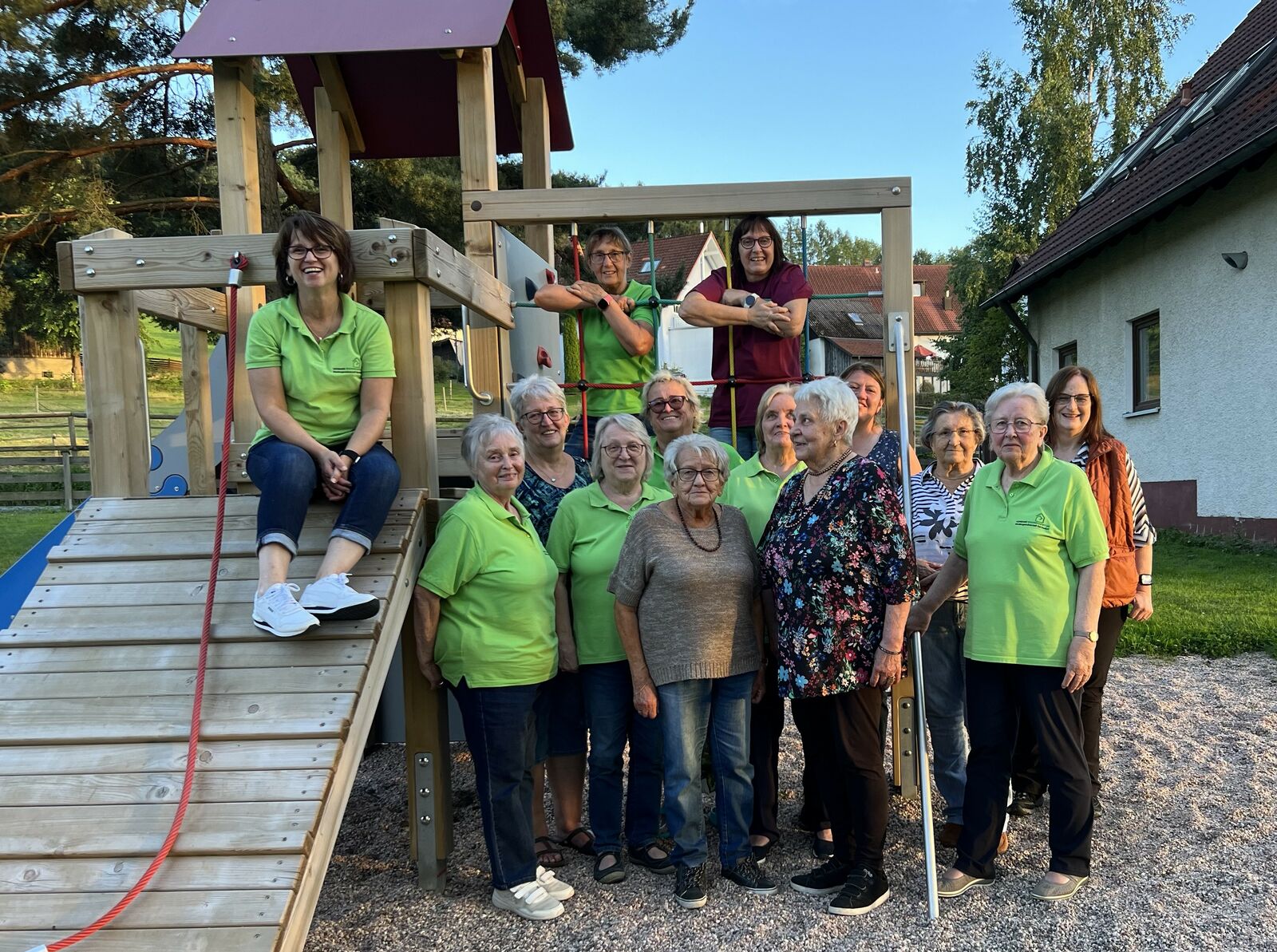 Die Frauengruppe zum 20-jährigen Jubiläum