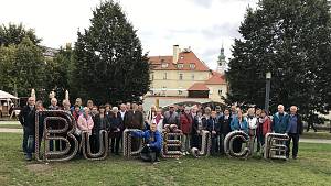 Gruppenfoto in Budweis