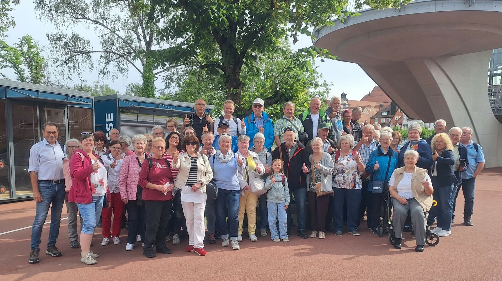 Gruppenbild Teilnehmer Tagesfahrt