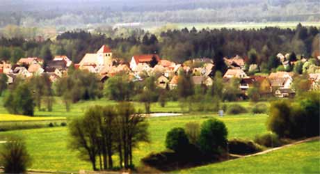 Blick auf Sorghof