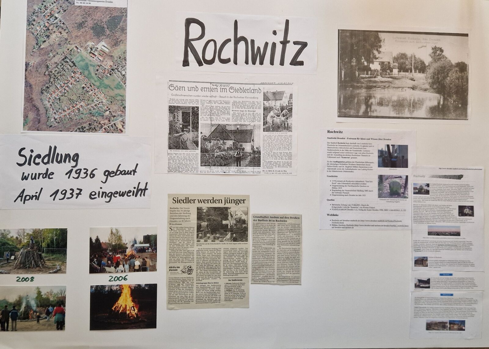 Wandzeitung