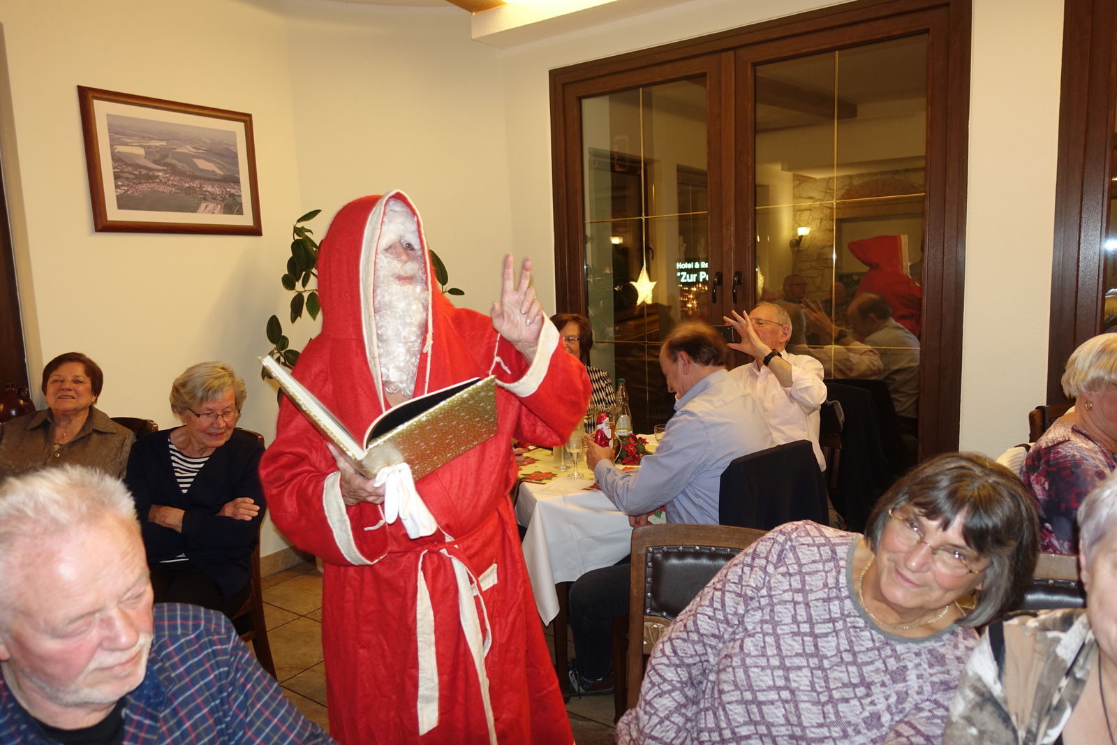 Begrüßungsabend im Hotel Zur Post in Zehista