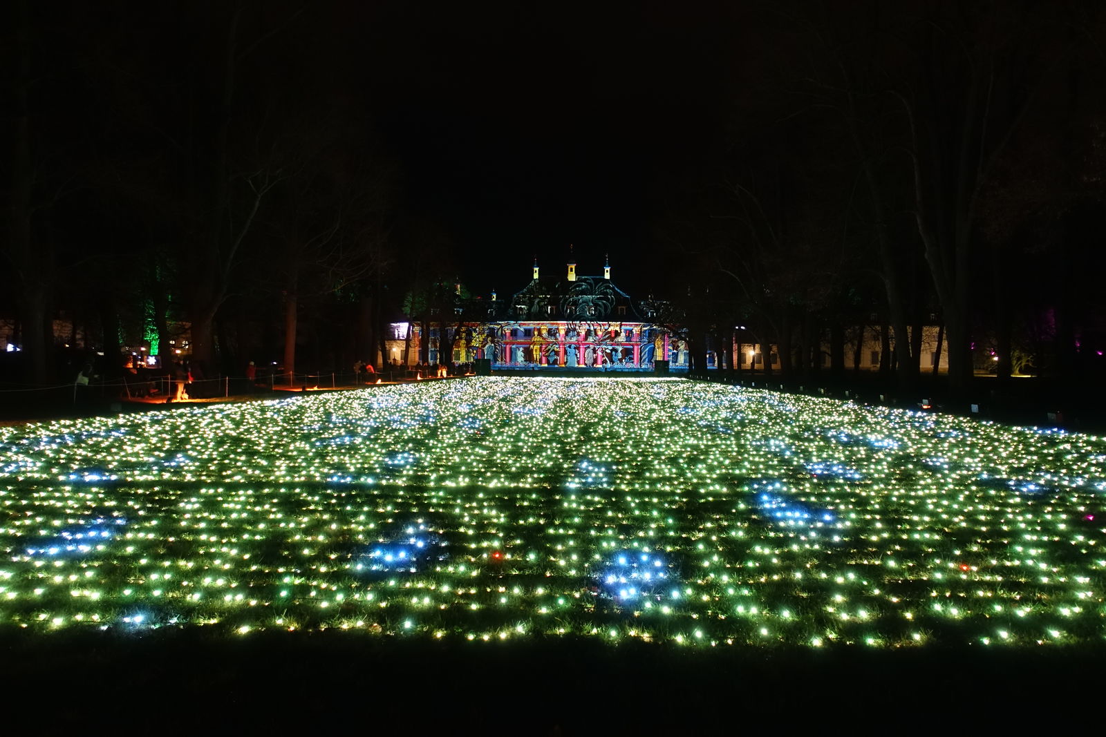 Pillnitz zur Lichterschau Chrismas Garden