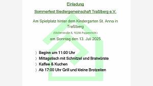 Sommerfest Siedler 2025