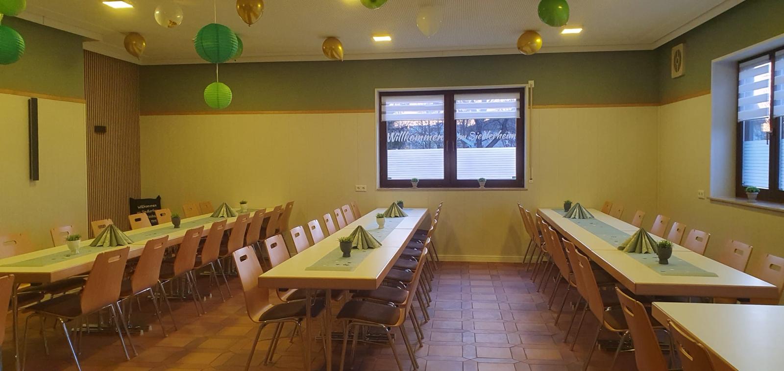 Saal nach der Renovierung