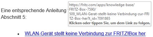 PC-Link-Prüfung