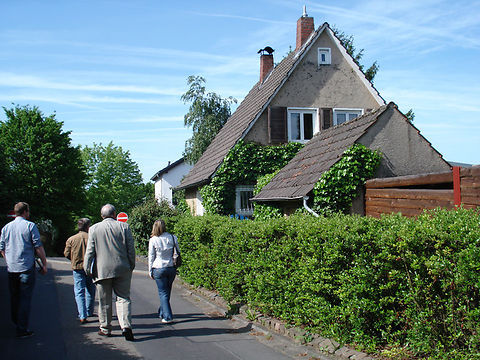 Vorbegehung der Siedlung am 14. Mai 2012