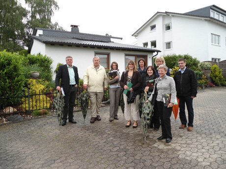 Gruppenbild der Bewertungskommission