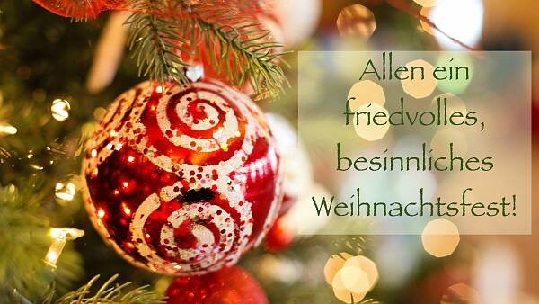 Themenbild: Frohes Fest Themenbild: Frohes Fest