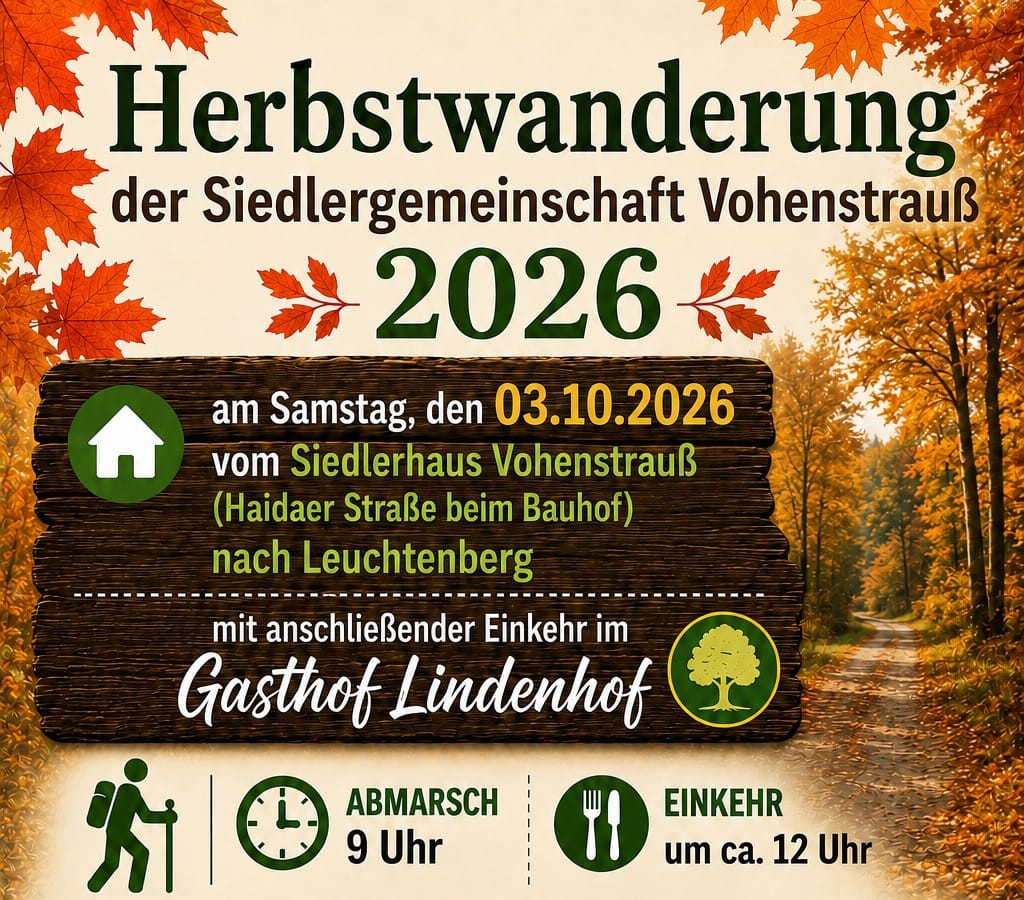 Herbstwanderung 2026