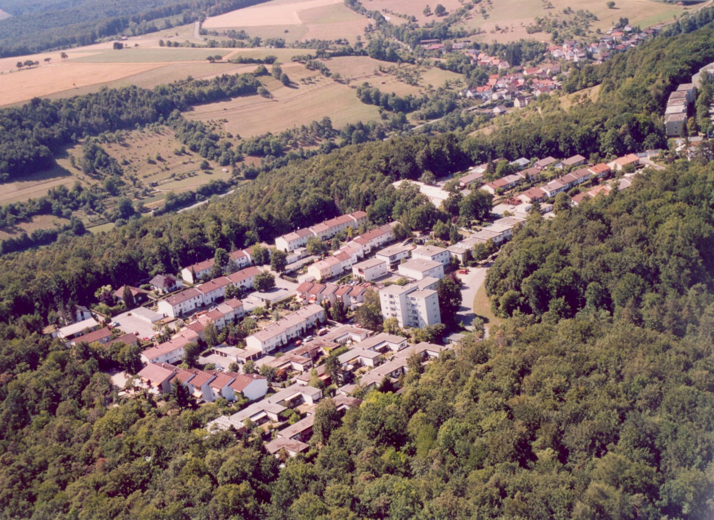 Luftbild Waldstadt 2003