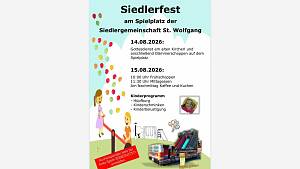 Siedlerfest Flyer 2026