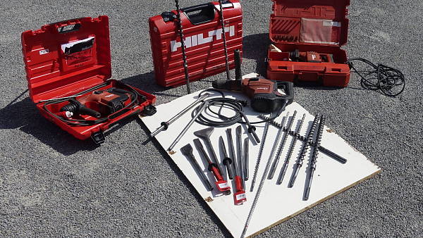 Themenbild: Hilti Bohrhammer